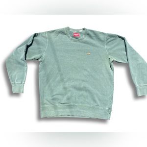 SUPREME Green crewneck
